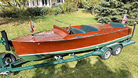 Chris-Craft 22 ft Cadet Triple Cockpit Runabout